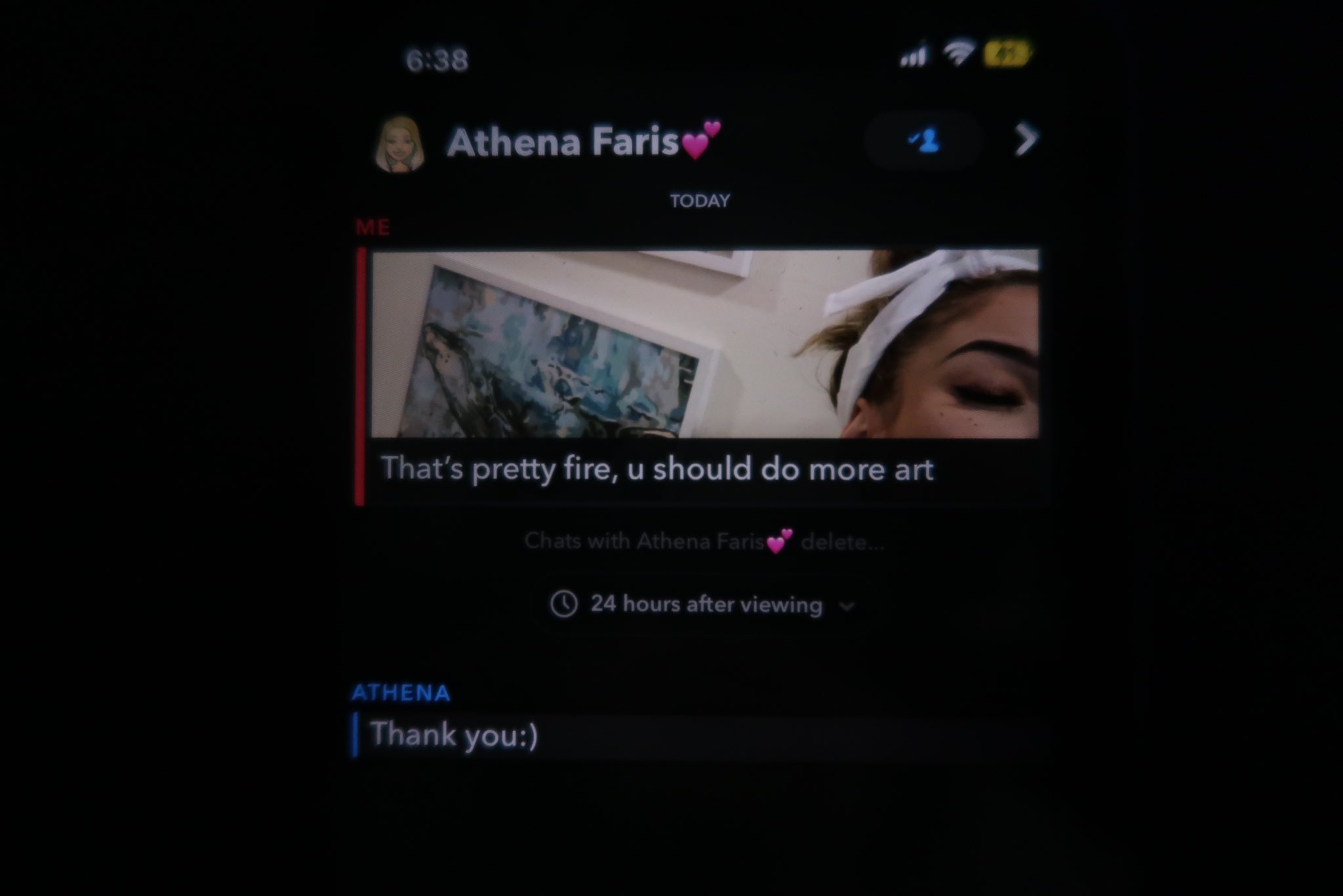 Carmen Ciotti SilentBob899 on Twitter: "When @AthenaFarisX replies to u