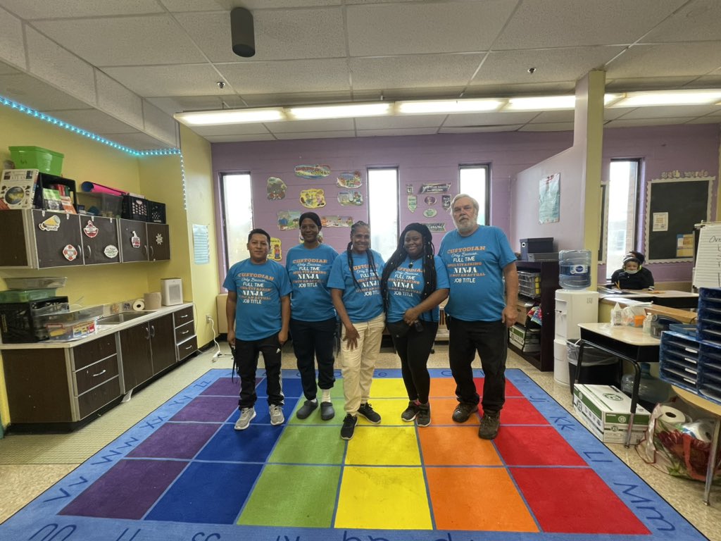 WilliamPacaElem's tweet photo. Happy custodians day to a big part of the heart of our school! They keep us running more than our scholars know! #CustodianAppreciationDay #WPPride @olinka82 @olia_hardy @JohnDavisBCPS @SonjaSantelises @BaltCitySchools https://t.co/5GK4ssPMLk
