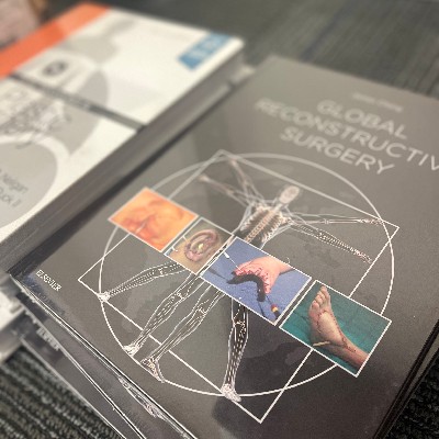 ReSurge's tweet photo. Thanks @ElsevierConnect for donating 30 #CorePlasticSurgery &amp; #GlobalReconstructiveSurgery textbooks! These will go to @cosecsa program directors at the #TraintheTrainers in Namibia as part of our partnership to build surgical capacity &amp; common training standards in Africa. https://t.co/9KXdk6XabM