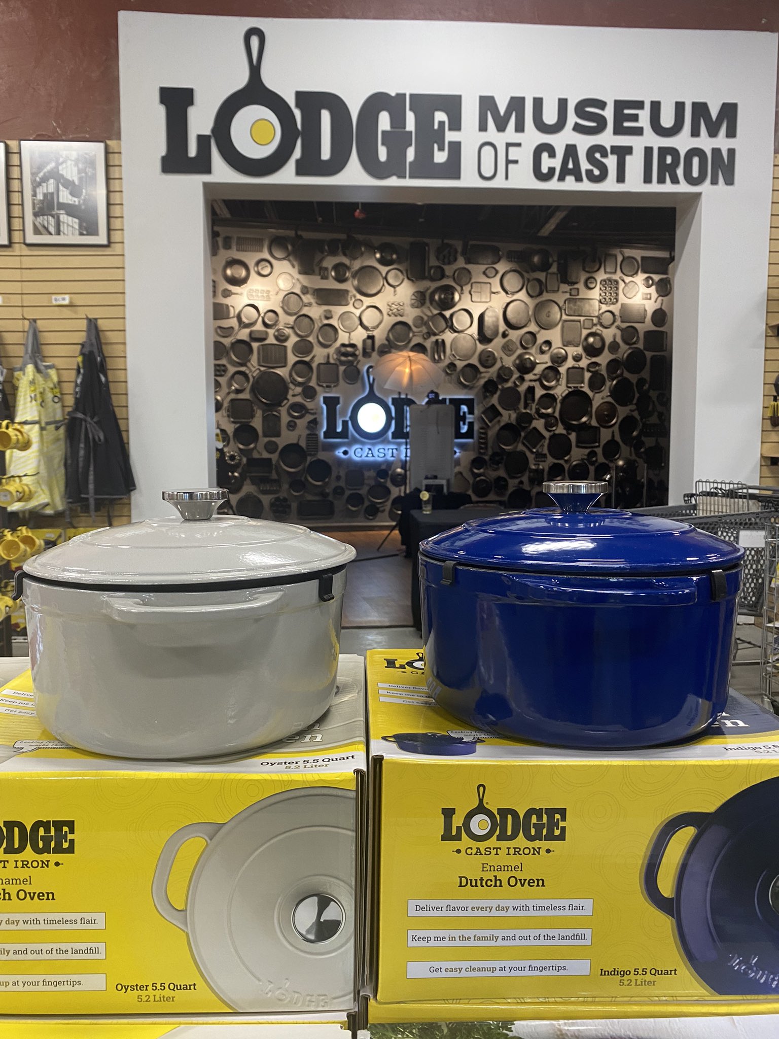 Charles Hunter III on Twitter "which colour ya’ll? gray or blue? LodgeCastIron https//t.co