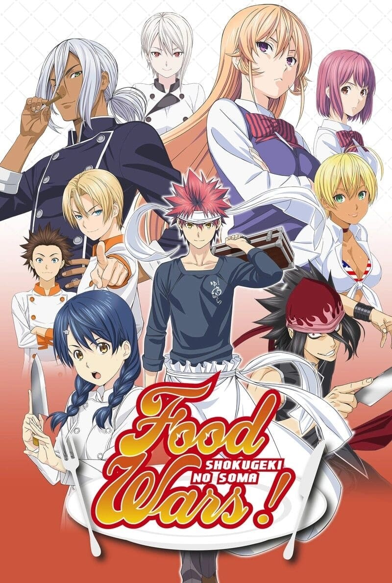 Food Wars! Shokugeki no Soma será retirado de Netflix en octubre