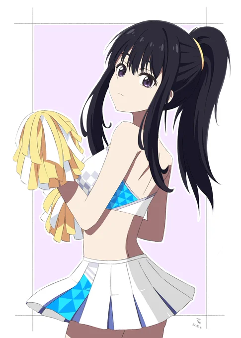 チアたきな#リコリコ #ブルアカ 