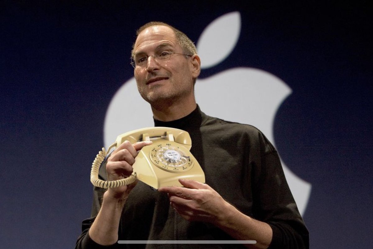 If Steve Jobs had unveiled <a href="/Apple/">Apple</a>’s iPhone in the same way @ElonMusk unveiled Optimus the <a href="/Tesla/">Tesla</a> robot, it would have looked like this: