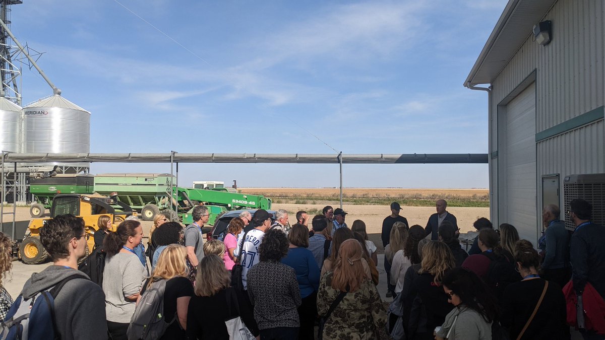JessikaGuse's tweet photo. #CFWF22 came to a close over the weekend in #yqr ๐ฅบ The hardwork by @SaskFarmWriters truly shined as many I spoke with said they had plenty of story ideas, learned something new & some even got job offers!
Cheers for what's to come w' @CdnFarmWriters & @IFAJ 2023 in AB ๐ฅณ
#cdnag https://t.co/Rk3uxZKoVp