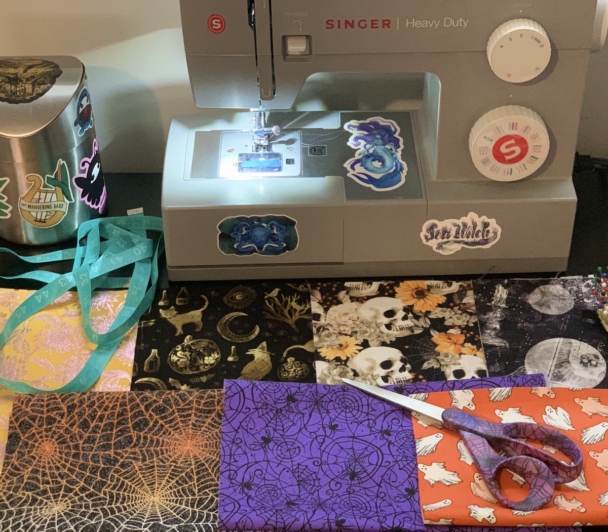 SirenSatchels's tweet photo. 👀Here's a sneak peek at some of the patterns in our next drop👀 

Can you guess which one glows in the dark? 

These spooky babies will be live in the shop at 12 pm EST on Sunday, October 16th! 

🎃 https://t.co/RhukuIfx0W 👻 https://t.co/EzblN36G0i