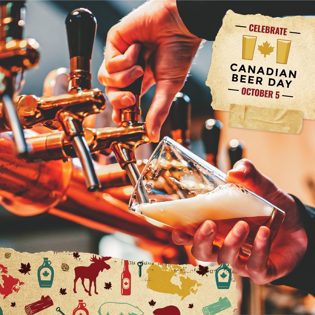 canadadownunder's tweet photo. 🍻 Beer helps bring neighbours together and helps forge new friendships. Canadian Beer Day 🍁 is coming up on the 5th of October. We invite you to celebrate with us from Australia 🇦🇺 this #CanadianBeerDay. 🇨🇦 🍺 https://t.co/t7MGPJptl6