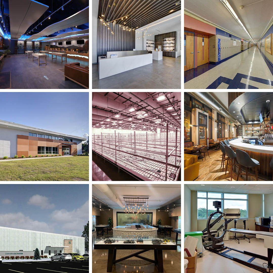urban_gro's tweet photo. In honor of #WorldArchitectureDay, here's a sampling of just a handful of the projects our team has worked on. Through acquisition and continued growth, we work in a diverse variety of market sectors. #cultivationdesign #dispensarydesign #architecture #interiordesign https://t.co/vNzy9muB5c
