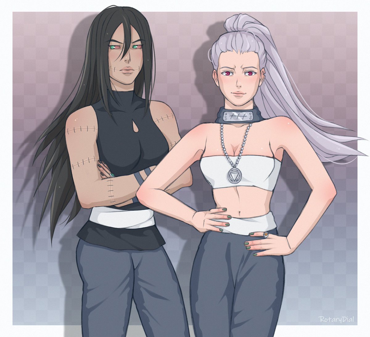 RotaryDial99's tweet photo. Girls ☆ﾟ.*･｡ﾟ
#NARUTO #kakuzu #hidan #kakuhida #genderbender https://t.co/ScJ7DQMapu