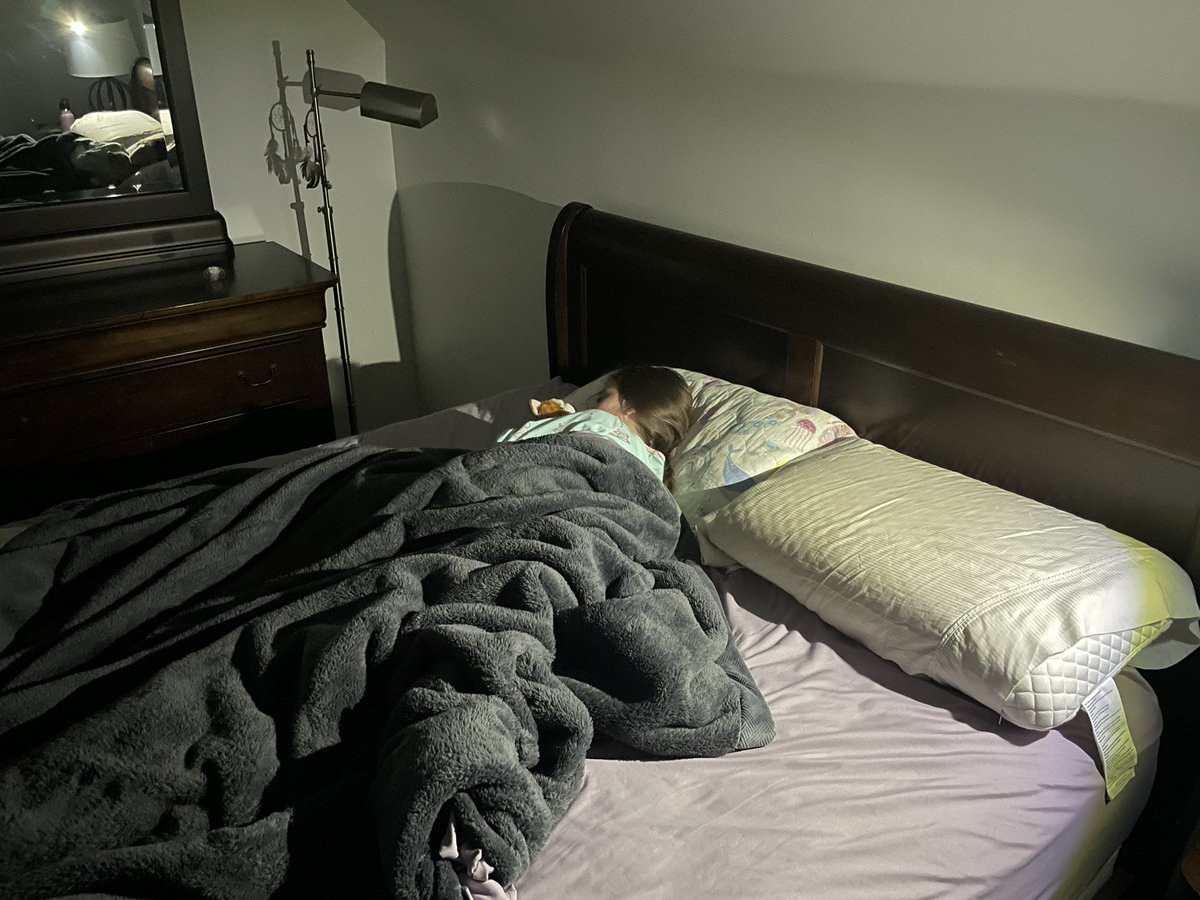 Blankets upon blankets for the kiddos in the evenings now. Onto a powerless day 11… #Fionahurricane