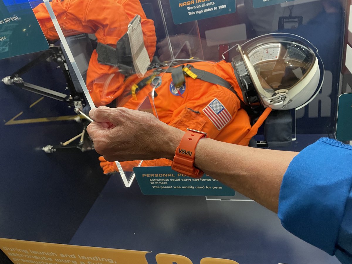 Any guess as to what inspired the color choice for the limited edition Casio g-Shock X NASA watch? It brings back a lot of great memories for me!