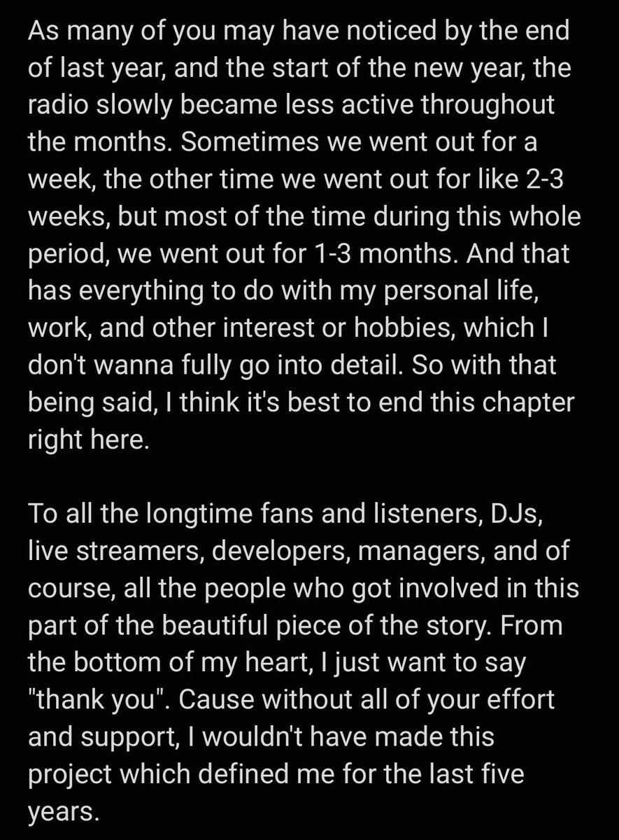 TotalDamian_RBX's tweet image. After all these amazing five years, it's time to move on with my life. @RBXFM_Official
Thank you for everything Robloxians! ❤️