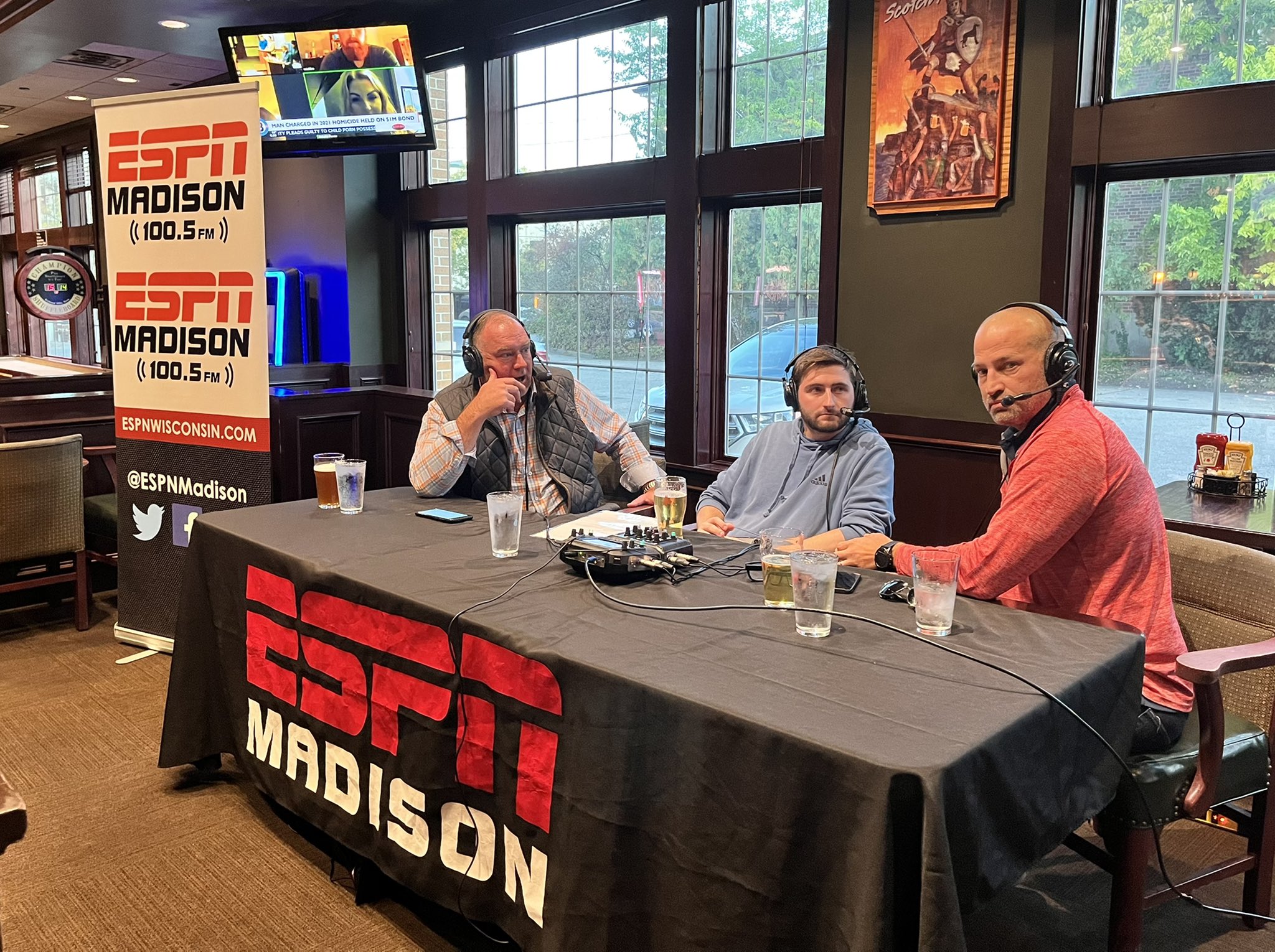 ESPN Madison on Twitter: "We’re rollin’ until 8️⃣ on The Great Dane