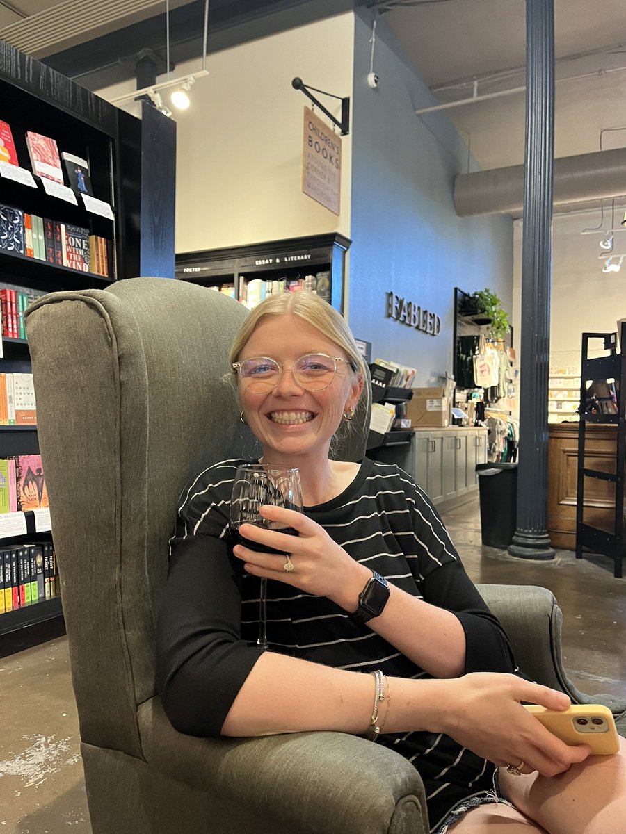 alexanderecox's tweet photo. We visit @fabledbookshop for date nights where we read and hang out over a red glass of wine. I am so thankful for these evenings. https://t.co/K1BDmg9L9H