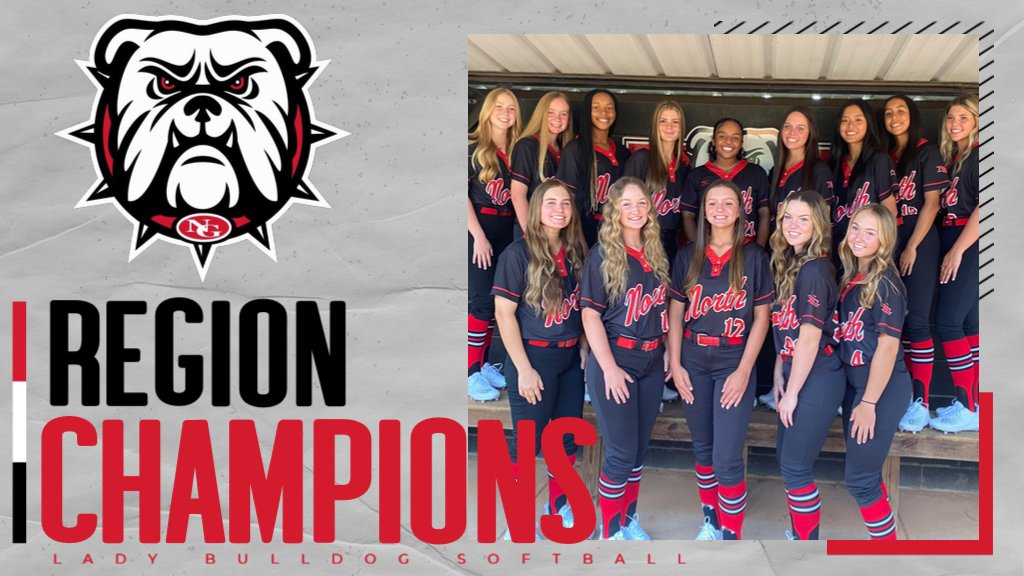 Congrats to Lady Bulldog Softball as they beat Peachtree Ridge 13-3 to capture the Region Championship!