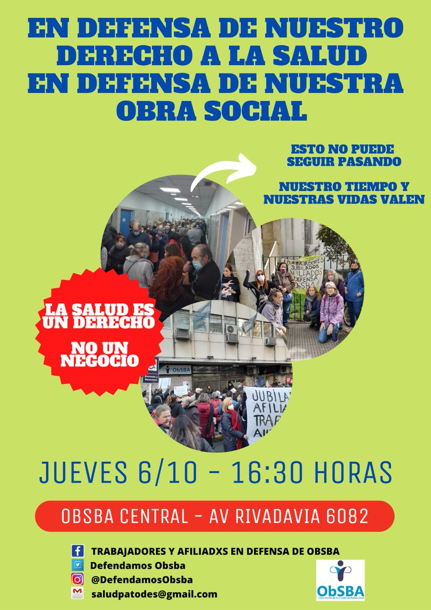 Defendamos Obsba (@defendamosobsba) on Twitter photo 