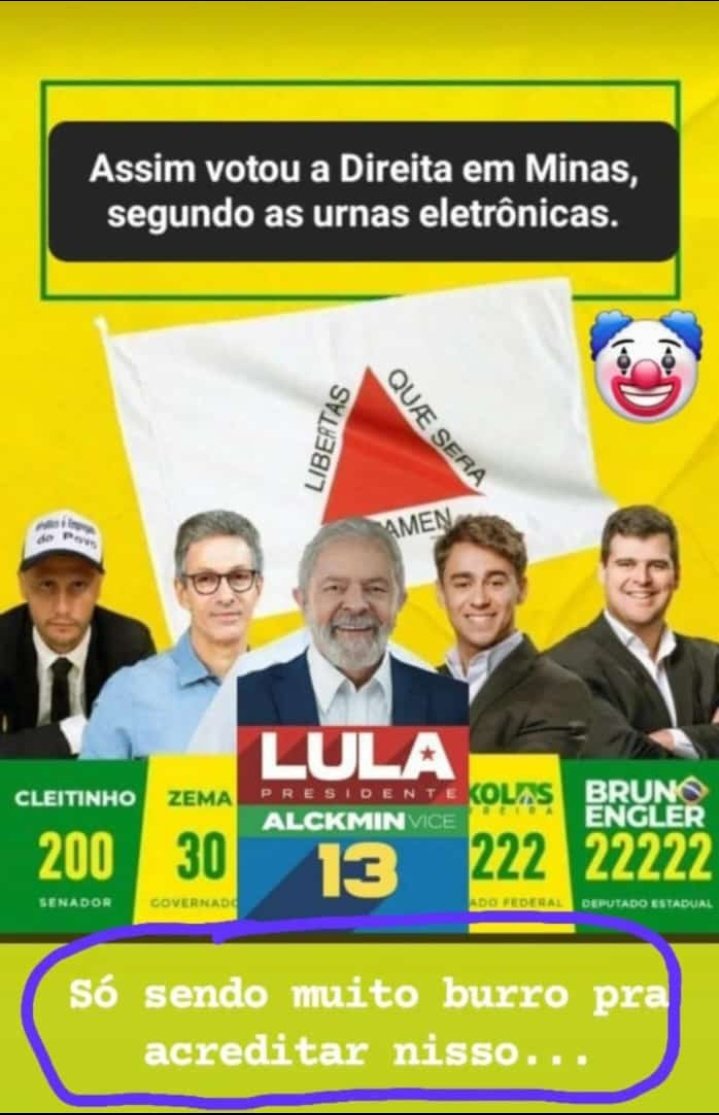 gisanolasco's tweet photo. É muito nítido o que aconteceu aqui em MG https://t.co/Ld07kUZQky
