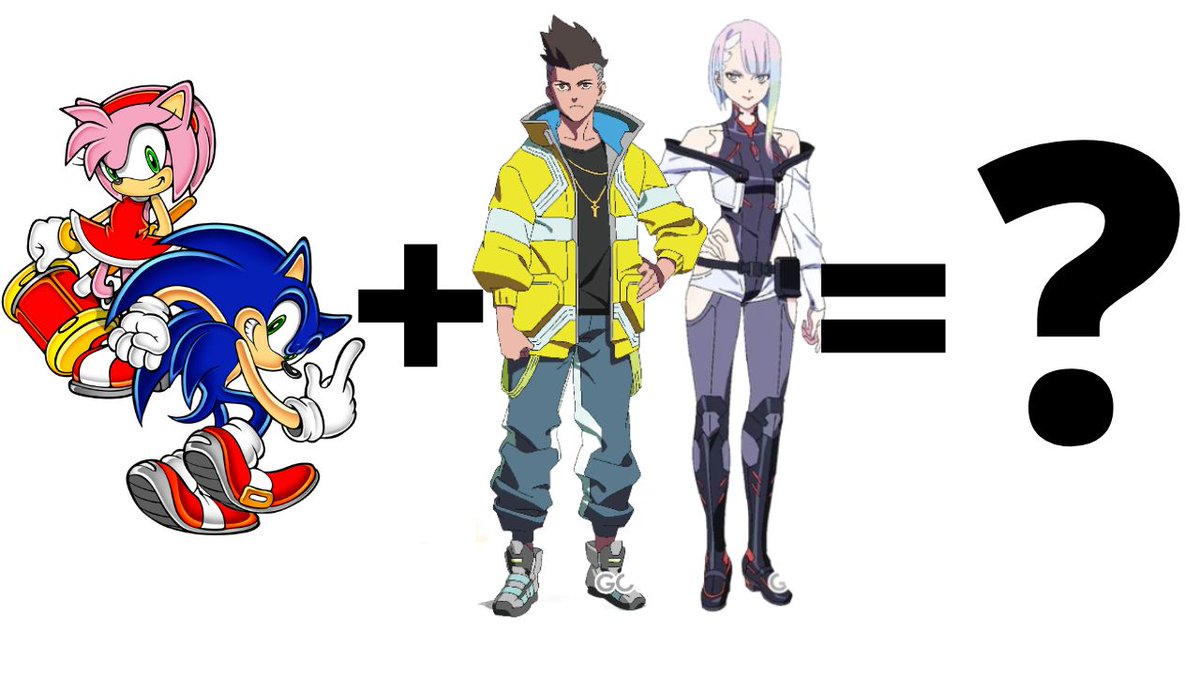 Coming this week #sonic #cyberpunk #cyberpunkedgerunners