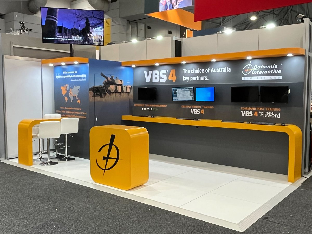 This week BISim Australia will be welcoming visitors to our stand 3J16 at #LandForces2022 in Brisbane, Australia. BISim capabilities will also be on the #BAESystemsAustralia stand 2T8, @PLEXSYS, @AnywiseAUS, @BoeingDefense, @CubicCorp, and @InVerisTraining. #VBS4 #MantleETM