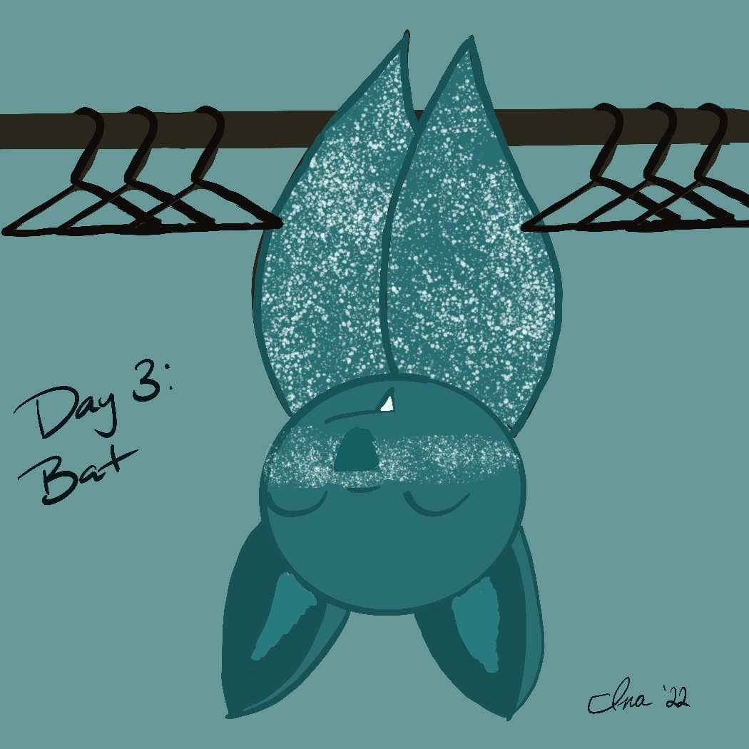 inaspired's tweet photo. Ellie #inktober #inktober2022 #bat https://t.co/VOYQT5sqNq