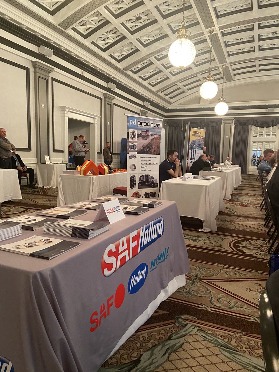 Attending the CTEA conference.  New products session.  Great new products for the trucking industry.  #Trucking #trucksafety