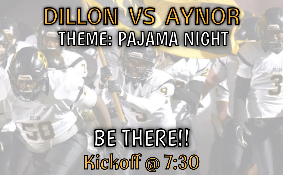 daCatsDen's tweet photo. The theme for this Friday’s game is pajama night. Be there in the student section!! https://t.co/psIYRC3z9P