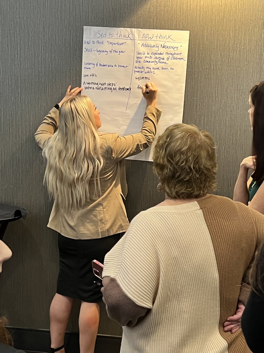 JMcCartneyPR's tweet photo. A great day of learning and sharing structures and systems to leverage student voice at the @wasa_oly Fall Conference! So grateful I get to do this important work with this talented team! @thescholarfirst #learnleadimpactESD https://t.co/De05MLoTck