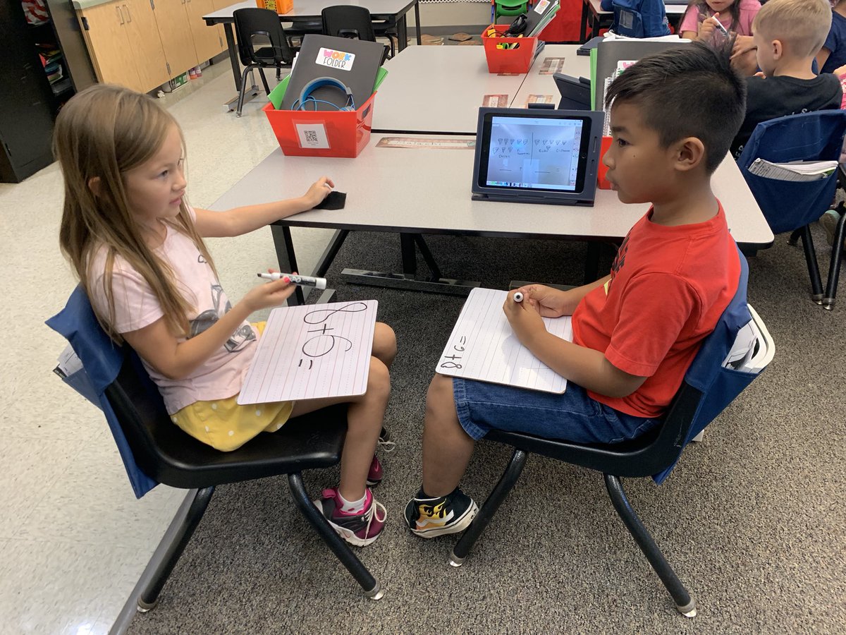 Academic Discourse &amp; Effective Questioning in First grade to solve an addition math problem 💚🐻<a href="/watson_BSD/">shana watson</a> <a href="/ChastityLollis/">Oak Grove Elementary</a> <a href="/mrsgamblevp/">Jennifer Gamble</a>