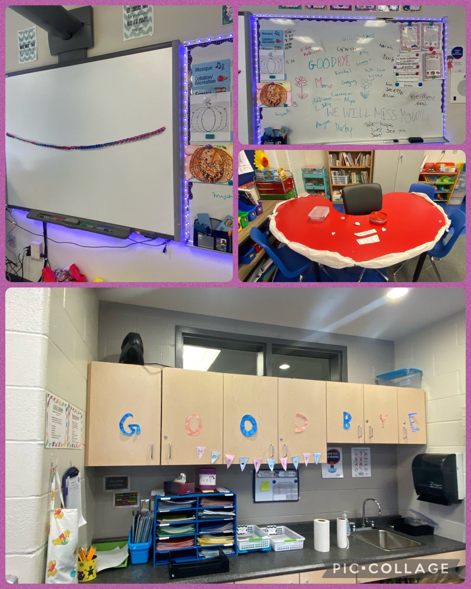 I have the sweetest class! They decorated the classroom with homemade decorations today and had some delicious sweets ready without me knowing! They completely surprised me. It’s hard to believe that this is my final week @ElizabethParkEl before Baby P. arrives! #luckyteacher