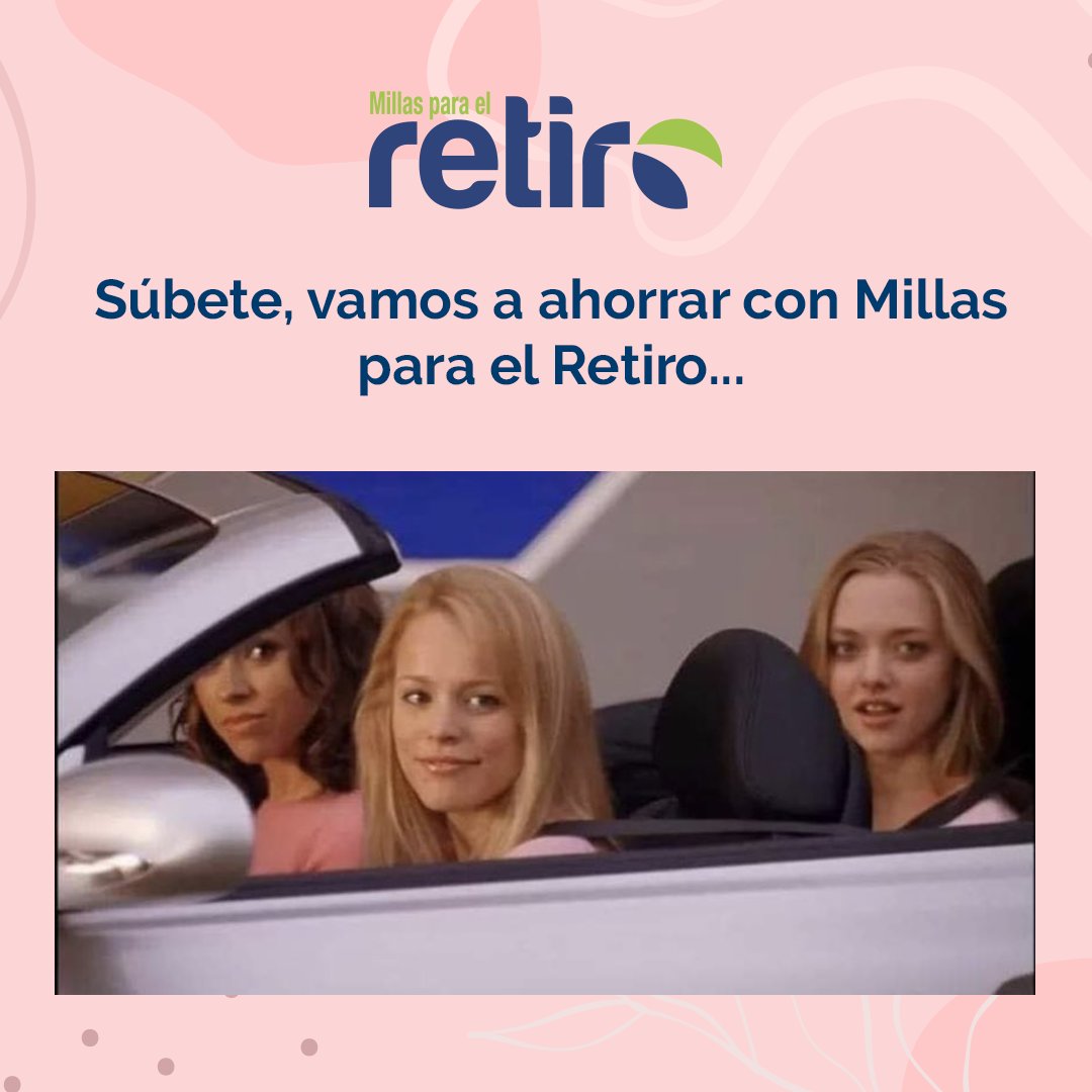 millas_retiro's tweet photo. Ahorrar para el retiro es taaaaaan fetch ๐
Hoy es #3deOctubre ยฟPor quรฉ no empiezas a ahorrar para tu retiro? ๐ง
#meangirls #octoberthird #chicaspesadas #3deoctubre #reginageorge https://t.co/JUSyRysMab
