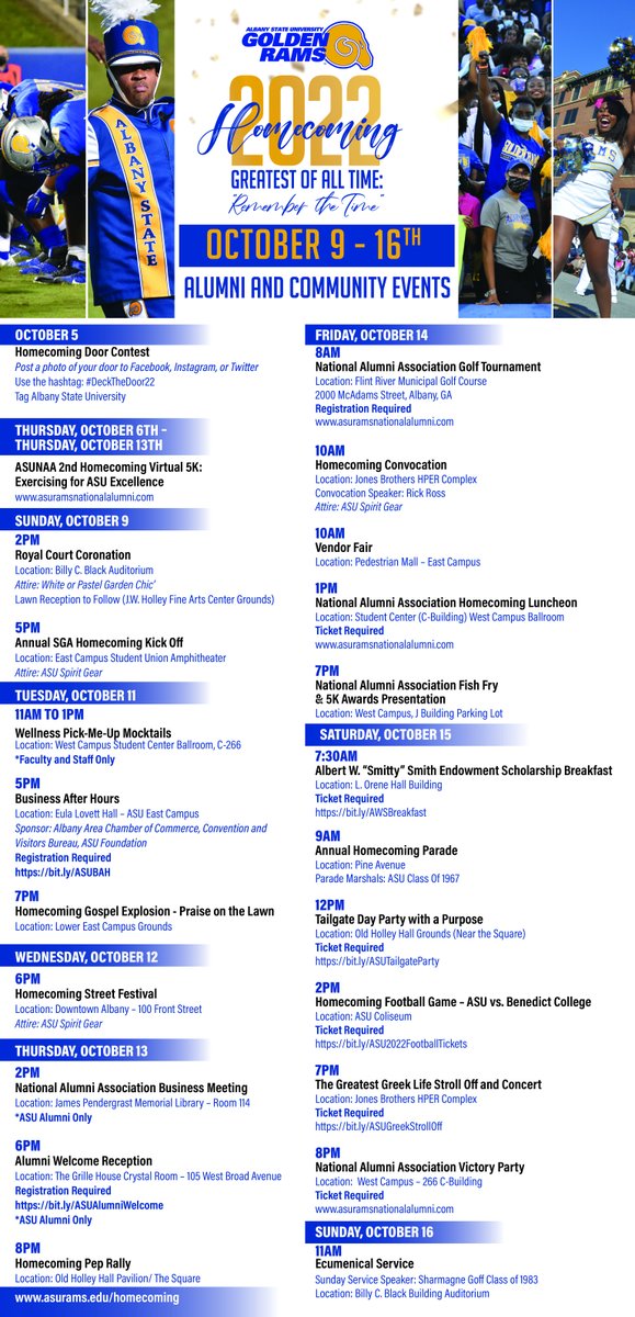 Albany State University tweet media
