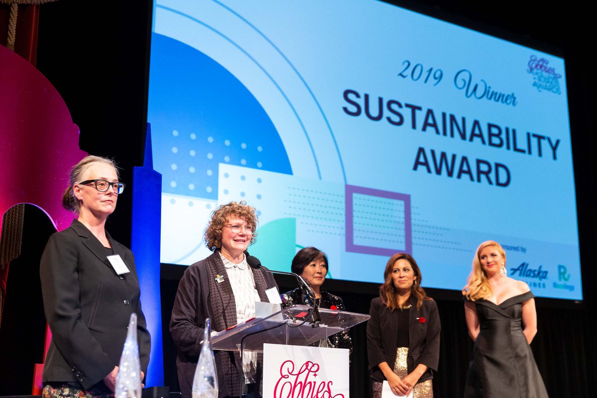 SF_Chamber's tweet photo. Announcing the Finalists for the #Ebbies 2022 Sustainability Award, sponsored by @RecologySF & @AlaskaAir! These businesses are exemplary in their commitment to our Cityโs overall #sustainability goals:
@Cruise
@sfzoo
@VoltaCharging
๐ Learn more here: https://t.co/Nch8bwIpSy https://t.co/STHU2gVIiE