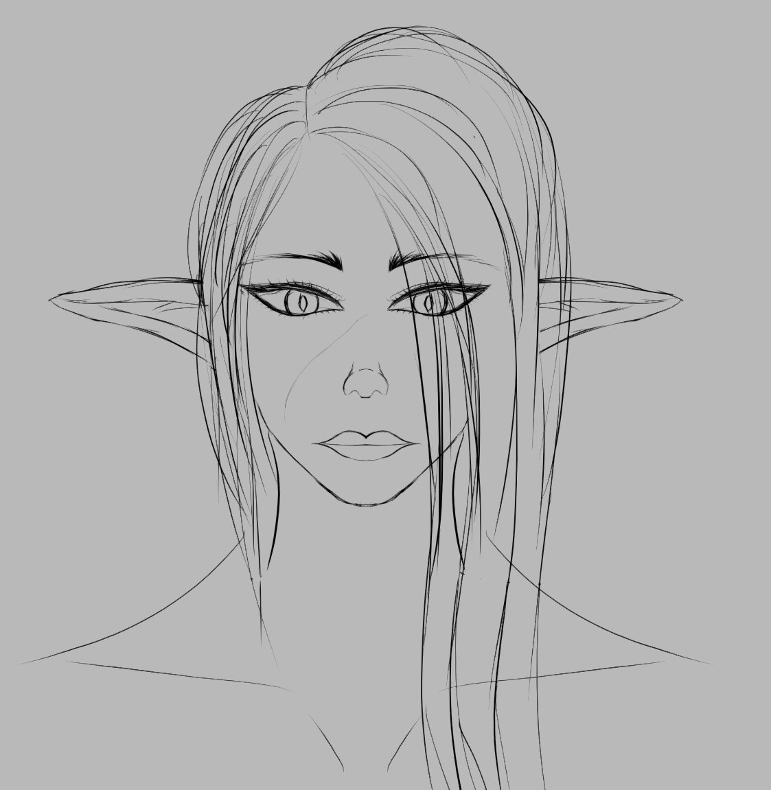 CookiezLord's tweet photo. Idk feel like i need to post something 
Habe a sketch of Amlya Na https://t.co/TwybMgzctm