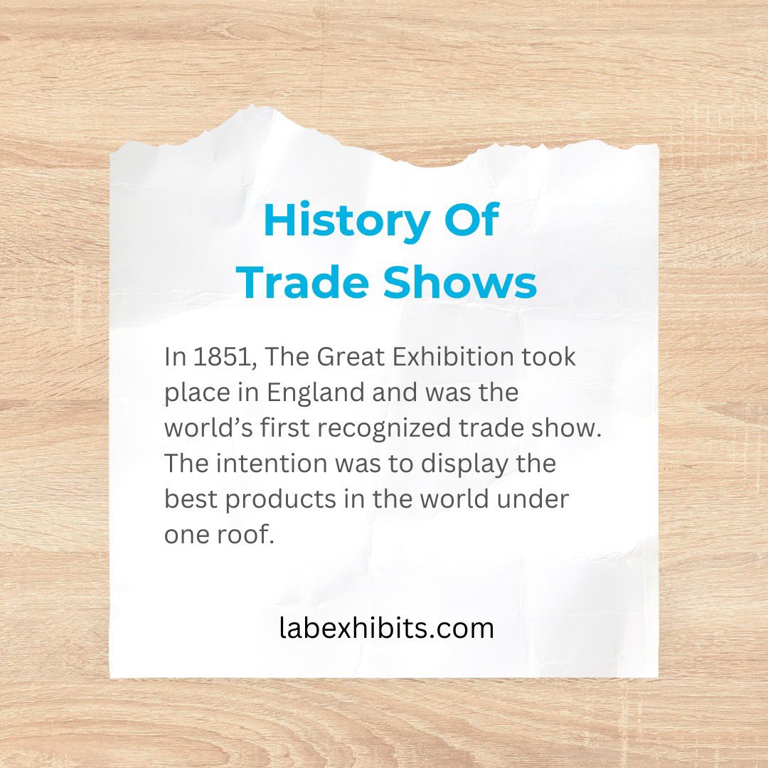 ExhibitsLab's tweet photo. Did you miss our September newsletter that talked about the #HistoryofTradeshows? Sign up for this month’s newsletter by heading to our website! https://t.co/rnW0Cm18Yf https://t.co/s53s5dueFc
