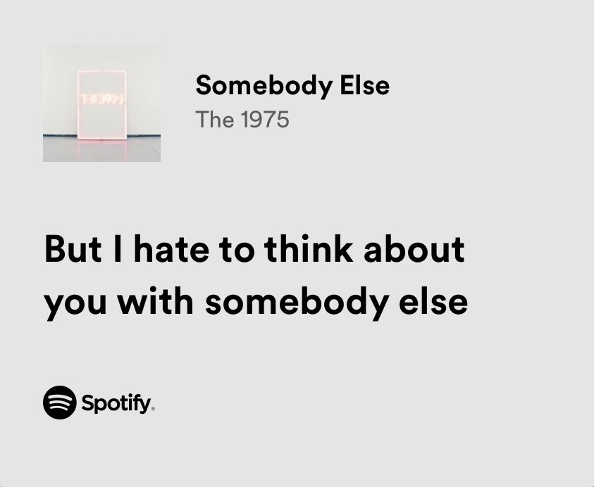 thesadbaby's tweet photo. the 1975 / somebody else https://t.co/o8VGAGMbdC
