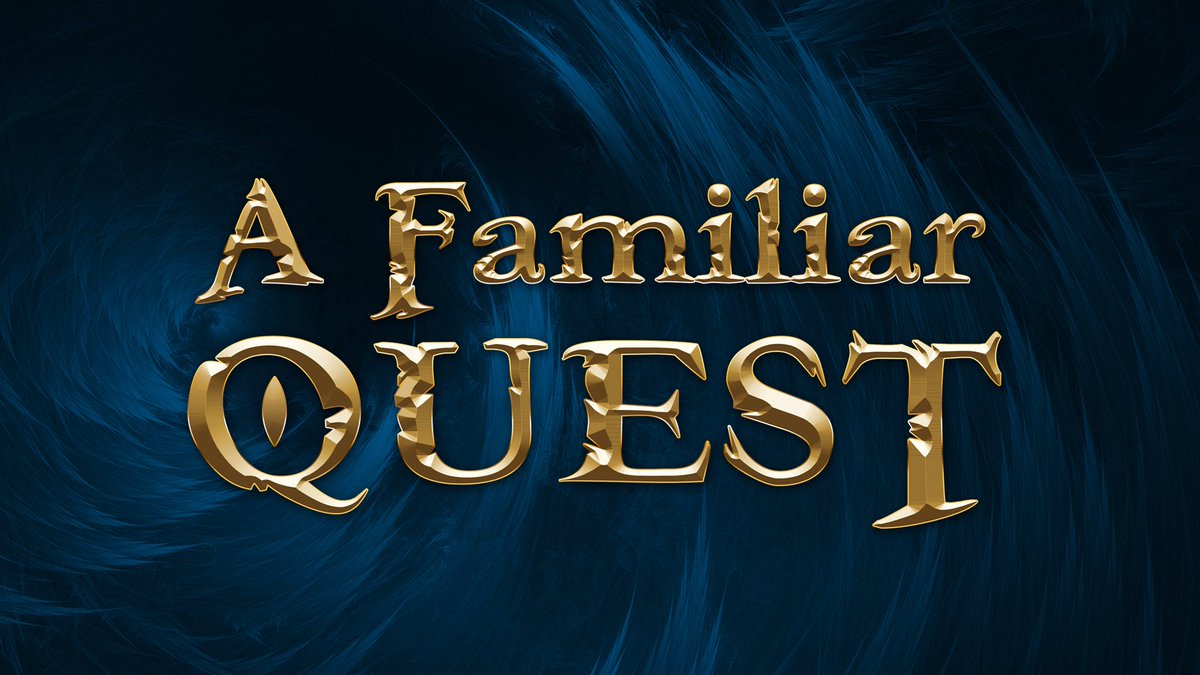 idlechampions's tweet photo. Going Live right now with A Familiar Quest Series 2!
Join the chat right now on https://t.co/MdzGPxclwD
@LaTiaJacquise @negaoryx @iamchubbybunny @GabeJamesGames @DMJazzyHands
#dnd #actualplay #AFQ2 https://t.co/wEFwTcMfXW