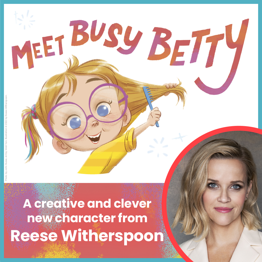 Penguin Young Readers School & Library (@penguinclass) on Twitter photo Meet Busy Betty, a creative, curious, and exuberant young girl who has big plans & an even bigger heart. Happy #BookBirthday to <a href="/ReeseW/">Reese Witherspoon</a> & <a href="/xindiyanart/">Xindi Yan Art</a>'s BUSY BETTY!
"A fun and high-spirited story for the fans of Fancy Nancy, Pinkalicious, or Freckleface Strawberry." - <a href="/sljournal/">SchoolLibraryJournal</a> Meet Busy Betty, a creative, curious, and exuberant young girl who has big plans & an even bigger heart. Happy #BookBirthday to <a href="/ReeseW/">Reese Witherspoon</a> & <a href="/xindiyanart/">Xindi Yan Art</a>'s BUSY BETTY!
"A fun and high-spirited story for the fans of Fancy Nancy, Pinkalicious, or Freckleface Strawberry." - <a href="/sljournal/">SchoolLibraryJournal</a>