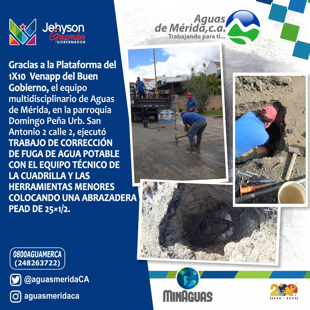 Aguas de Mérida, C.A (@aguasmeridaca) on Twitter photo 