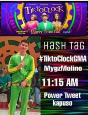 MaLinaTBonite73's tweet photo. #HASHTAG
#TICTOCLOCKGMA
#MYGZMOLINO
# 11:15 AM
#POWERTWEETKAPUSO https://t.co/glYENGFnNt