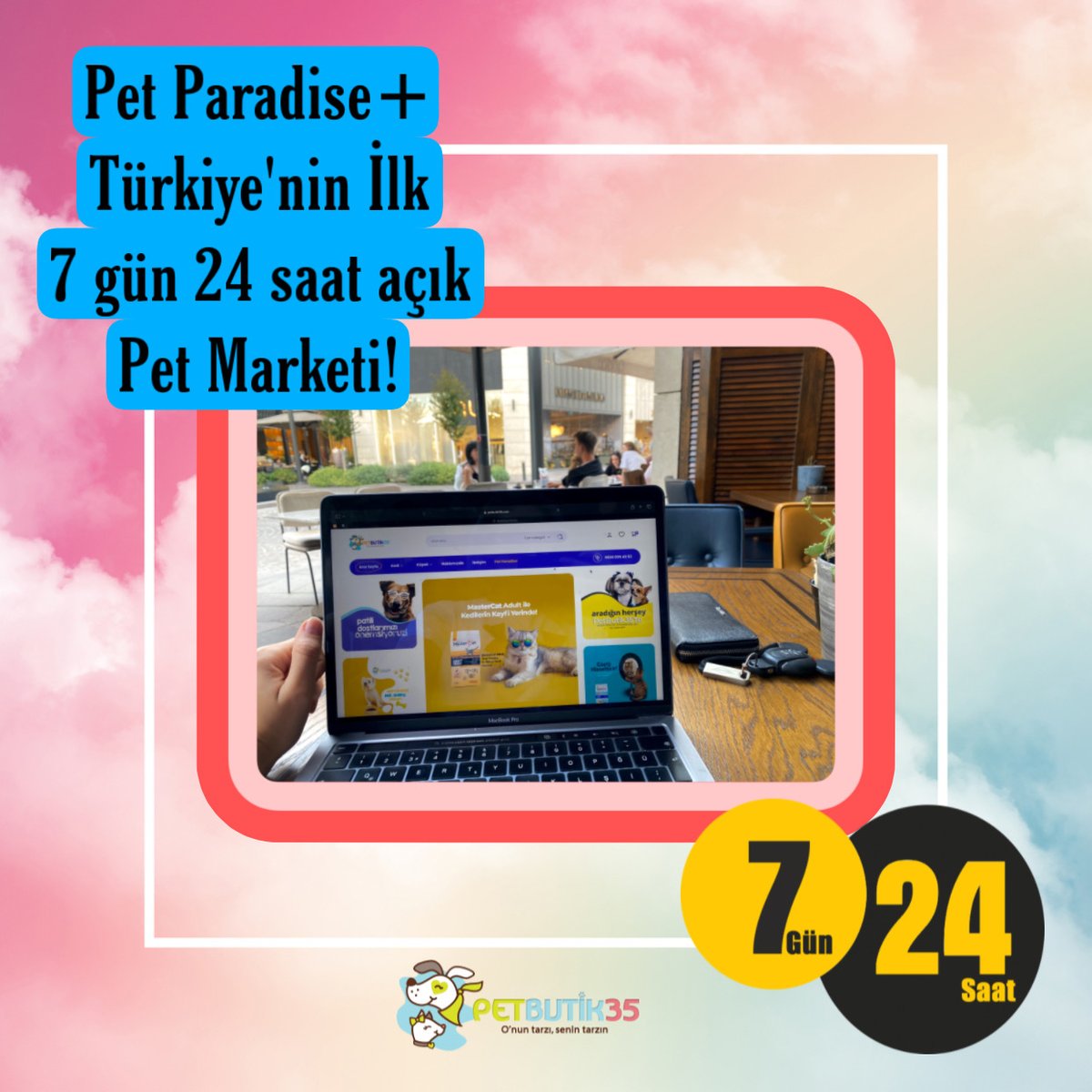 Türkiye’nin ilk 7/24 açık pet shopu geliyor!

İzmir, Sahilevleri 📍
PetParadise+ 
🐶🦀

#petshop #petmarket #kedi #köpek #izmir #petbutik #petmarkeizmir #petshop35 #sahilevleri