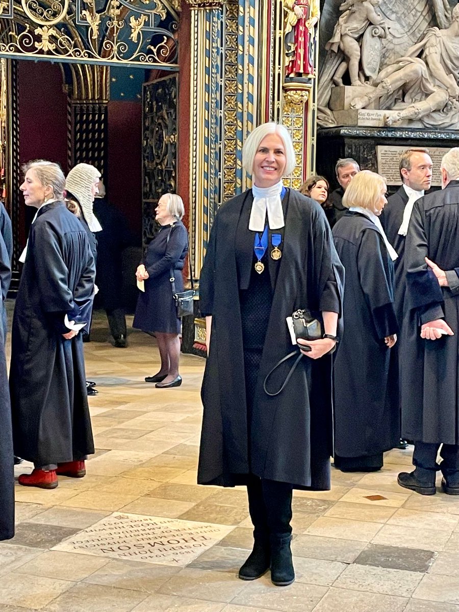 Blacklawslaw's tweet image. What a privilege to be part of such an ancient legal fraternity that has, for a millennia, committed itself to the service of others, to justice &amp;amp; to the Rule of Law. Attending the ceremony at Westminster Abbey &amp;amp; Westminster Hall with lawyers from all over the world.
#law#justice