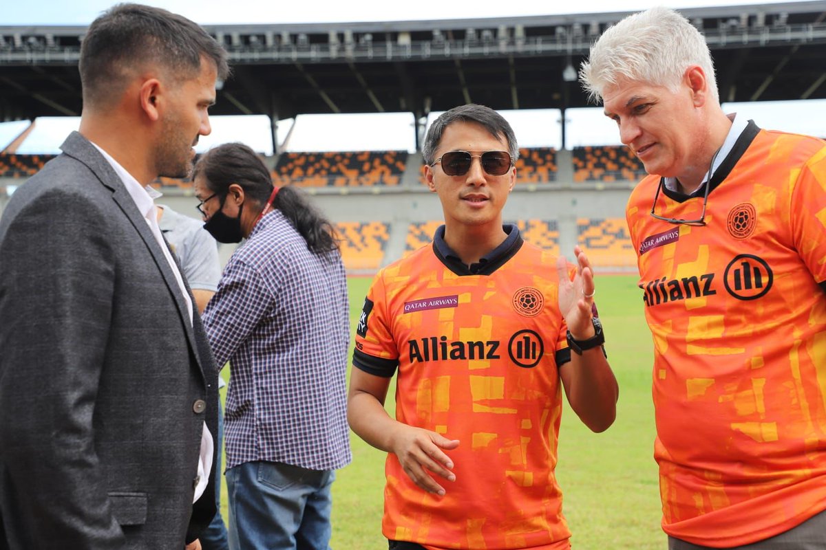 TheBCDAGroup's tweet photo. LET'S GET THE BALL ROLLING. @WeArePFL defending champion @UnitedCityFC_PH is set to hold football matches at the @NewClarkCity Athletics Stadium in the coming months, bringing excitement to football fans in Central Luzon.

#NCCReady
#ClarkItWorksLikeADream
#UCFC
#UnitedCityFC https://t.co/B1Qf0LN4xr