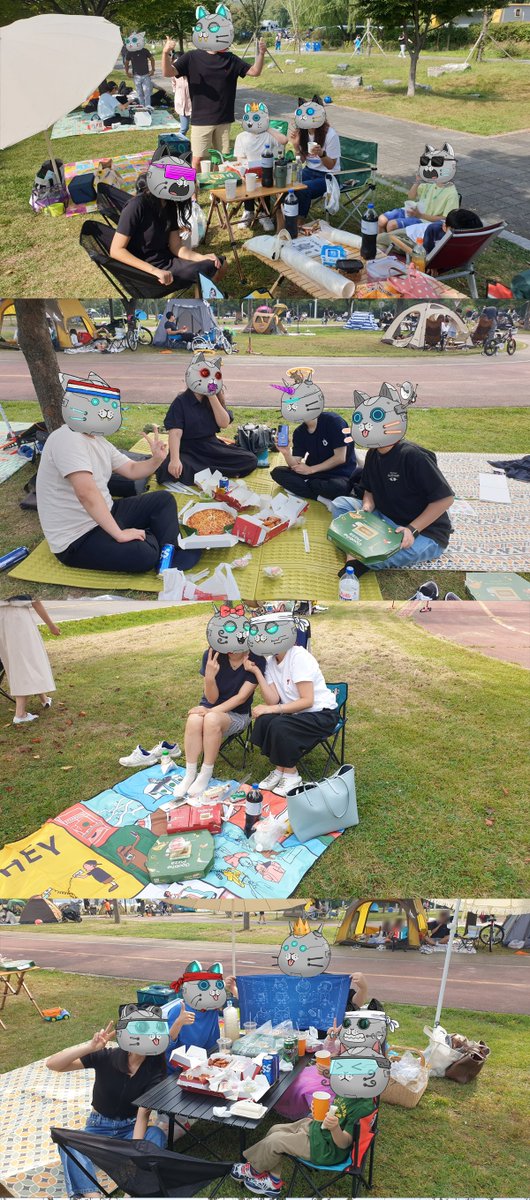 CATBOTICA_kr's tweet photo. 캣보티카 피크닉, 캣피크닉이 10월 1일 난지 한강공원에서 열렸습니다. 치킨/피자/콜라/맥주에 보물찾기까지! 즐거운 나들이였습니다 :)
#캣보티카 #catbotica #nft #NFTCommumity #wearecatbotican #캣피크닉 

https://t.co/vtCBgBgOXJ https://t.co/CtQaxsnaf8