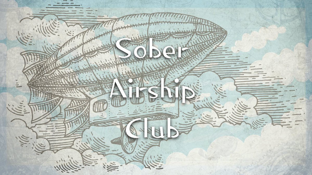 Sober Airship Club tweet media