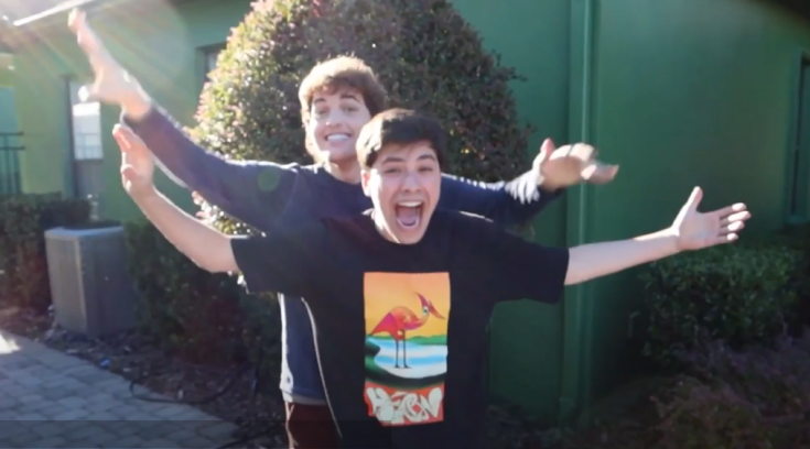 lilthekrill's tweet photo. first time dream and george meet - ive been waiting on this for literally 2 years i could cry https://t.co/AdjyO53Ipr