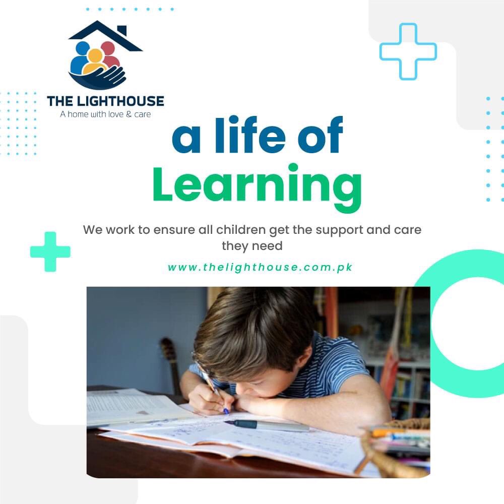 A Life of learning. 
For the admission process and details, contact us now:
Call: 📞 +92 (51) 2077 600 | ☎ +92 (51) 2077 610
- Ext 503
Website: 🌏 thelighthouse.com.pk

#TheLighthouse #orphanage #orphan #charity #orphans #learning