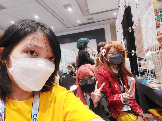 Done with cosplay mania 2022 Didnt get to post much bc i rarely take pics aaaaa but it was a fun event! Very busy too  