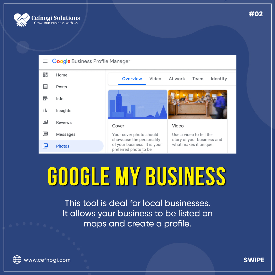 OfficialCefnogi's tweet photo. Every Business should be used these free Google tools..ππ
#cefnogi #seo #seotips #marketingonline #onlinemarketing #googletools #Google #digitalmarketing #googleanalitycs #googlewebmaster #googlemybusinesstips #businessideas #businesstips #business #Adipurush #Trending #Viral https://t.co/pzZr2MTzUj