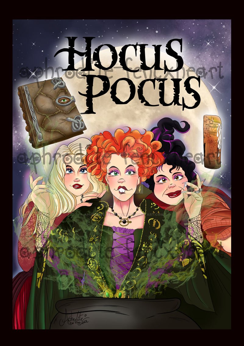 #hocuspocus #sandersonsisters #sarahsanderson #WinifredSanderson  #marysanderson #digitalart #halloween #disney