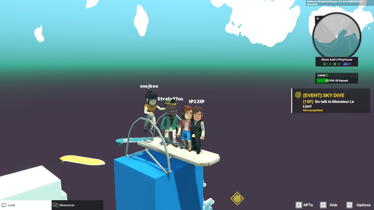 candu1451's tweet photo. @TheSandboxGame @steveaoki I just participated in the #SandboxAlphaS3Giveaway for a chance to win 500 SAND! Found the high diving board in @steveaoki's Playhouse, check out my screenshot below!
👇 https://t.co/DlFz0z9v6D