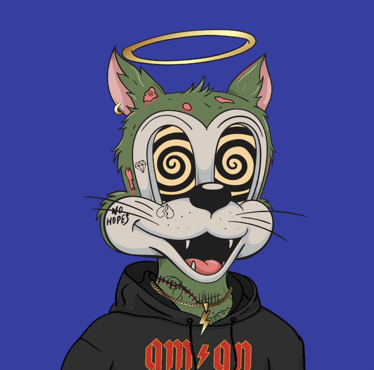 Baderasadeth's tweet photo. Need to make sure I’m following all of my @DegenToonz fam! Drop your fav toon in the comments and I’ll make sure to follow back ❤️ I’ll start with mine 🔥 https://t.co/A2VKvl27rT